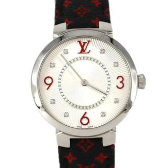 Louis Vuitton Pre-owned Vintage Polshorloge - Dames - Vintage Horloges - Wit - ONE Size - Vintage