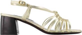 Carel Copacabana Pumps - Dames - Sandalen met hakken - Geel - 36 EU - Leer - Schoenen