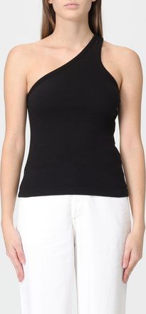 A Gold E Top asimmetrico Agolde in cotone organico