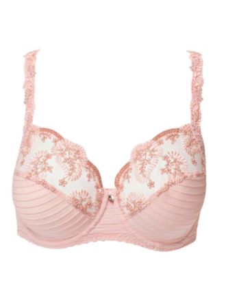 Louisa Bracq Elise Full Cup Bra In Nude Rose