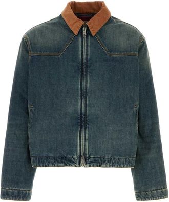 Balenciaga Workwear Jacket - Heren - Jassen - Blauw - Maat: M Katoen