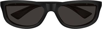 Bottega Veneta BV1327S001 Black Frame and Lens Sunglasses - Black