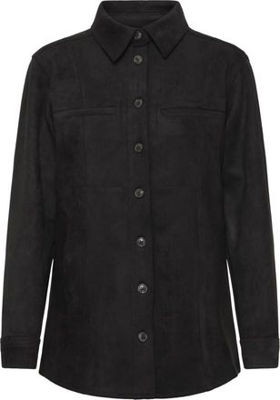 Ichi Ihinafo SH Bluser - Dames - Overhemden - Zwart - XS - Overhemden