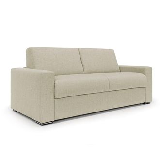 Divani.Store Sof&aacute; convertible con colch&oacute;n h20 cm 200 cm beige