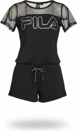 Fila Kanna Jumpsuit - Dames - Playsuits - Zwart - M - Polyester - Jumpsuits & Playsuits