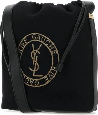Saint Laurent Nerooronero Tessuto Borse A Tracolla Bag