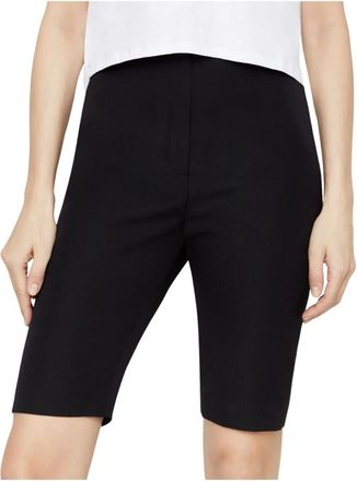 Balmain Casual Shorts, female, Black, Size: 2XS Black wool cycling shorts high waist