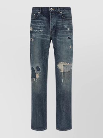 J.W.Anderson denim mid-rise straight-leg jeans