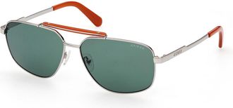 Guess GU00054 08N Mens Sunglasses Grey Size 61