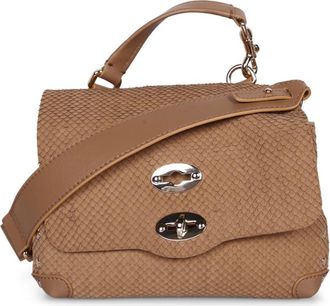 Zanellato Handbags, female, Beige, Size: ONE SIZE Postina Baby Top Handle Bag