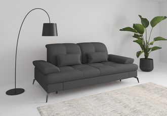 Sit&more 3-Sitzer »Amica, inkl. Sitztiefenverstellung und Armteilverstellung« wahlweise mit Kopfteilverstellung und Bettfunktion