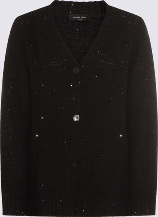 Fabiana Filippi Black Wool Knitwear