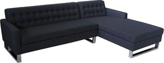 Pangea Home Sloan 2Pc Right Arm Sectional