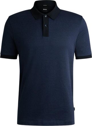 HUGO BOSS Polo Shirts - Heren - Polos - Blauw - S - Tops