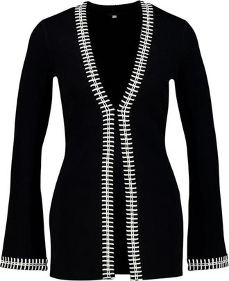 Johanna Ortiz Eternal Cardigan - Dames - Vesten - Zwart - S - Polyester - Truien & Vesten