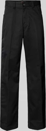 Dickies Loose Straight Fit Hose mit B&uuml;gelfalten in Black, Gr&ouml;&szlig;e 28