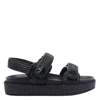 Tory Burch Black Flats