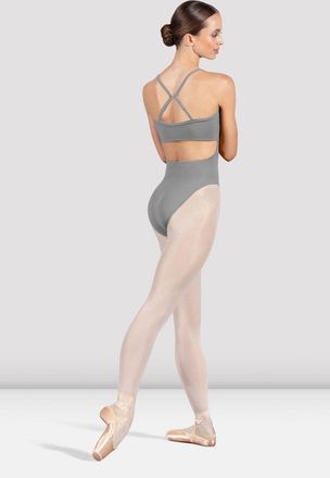 Bloch BLOCH Ladies Emi Open Back Leotard, Grey