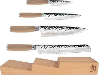 Shun Premier Blonde 5-Piece In-Drawer Knife Set