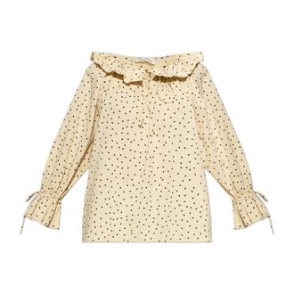 By Malene Birger Blouses, female, Beige, Size: XS Dicte Blouse