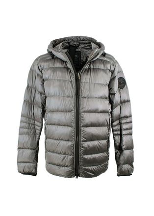 Canada Goose Silver Holiday Crofton Hoody Northstar Puffer Jacket Size L