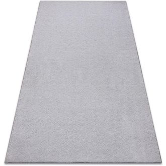 RugsX Rugsx - Moqueta Velvet Micro Gris 90 Llanura Color S&oacute;lido Grey 170x230 Cm