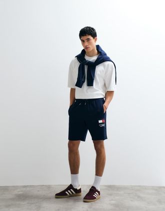 Tommy Hilfiger World Cup - Pantaloncini blu navy in coordinato