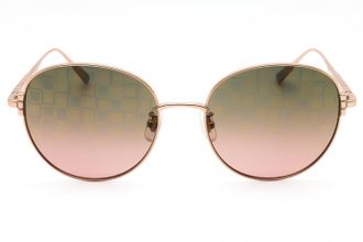 Chopard SCHL03M Round Metal Sunglasses - Rose Gold