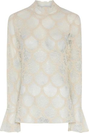 Bruuns Bazaar Dames, Blouses & Shirts, Beige, Maat: S