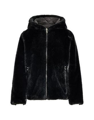 Ralph Lauren REVERSIBLE QUILTED & FAUX-FUR COAT