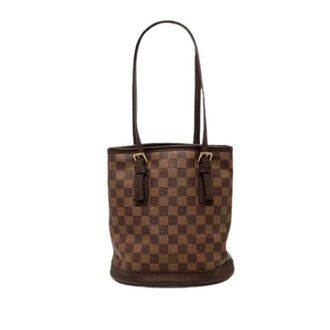 Louis Vuitton Pre-owned Bucket Bags, female, Brown, Size: ONE SIZE Pre-owned The Marais Bucket Bag