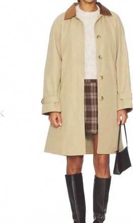 Astr Raiden Coat In Khaki