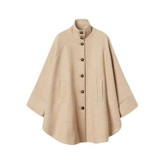 Twinset Twinset Mantella IN Panno DI Lana CON Bottoni Art. 262Tf2043 - - Jackets - Donna - Beige - M