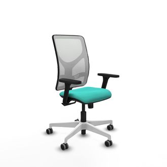 Piqueras y Crespo Silla De Oficina Piqueras Y Crespo Motilla Turquesa Cuero Sint&eacute;tico