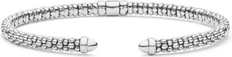 Lagos S/S 14K SIG CAV DIA 9MM S in Two-Tone at Nordstrom, Size 6.5