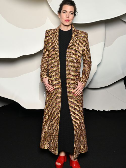 Charlotte Casiraghi auf der Chanel Womenswear Fall Winter 2023-2024 Show in Paris.