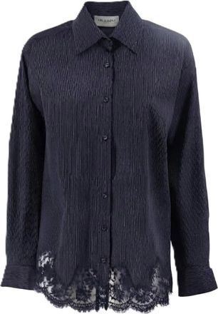 Ermanno Scervino Camicia a maniche lunghe - - Blouses & Shirts - Donna - Blu - S