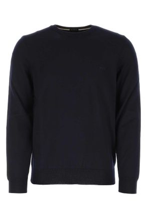 HUGO BOSS Midnight Blue Wool Sweater