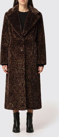Rotate Cappotto in pelliccia sintetica con motivo animalier