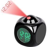 OEM Reloj Despertador Digital Multifuncional Con Proyecci&oacute;n De Hora, Funci&oacute;n De Llamada Por Voz, Pantalla Lcd, Term&oacute;metro Electr&oacute;nico Y Proyecci&oacute;n De La H