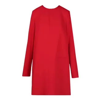 Semicouture Kleedjes, Dames, Rood, S, Korte Jurken
