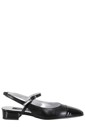 Carel Pointed Toe Slingback Shoe With Adjustable Straps