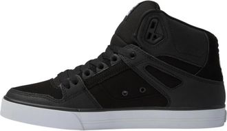 DC Pure High-Top - Heren - Sneakers - Zwart - 42 1/2 EU - Leer - Schoenen