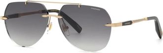 Chopard Schm 44 0300 Zonnebril - Heren - Zonnebrillen - Zwart - 63 MM - Accessoires