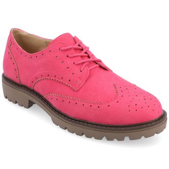 Journee Collection Women & apos;s Claudiya Medium and Wide Width Oxford