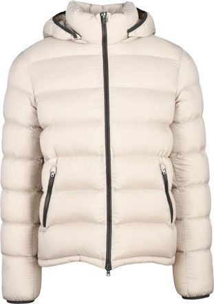 Herno Gewatteerde donsjas met ritssluiting - Heren - Winterjassen - Beige - 2XL - Jassen