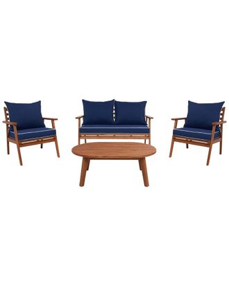 Safavieh Deacon 4Pc Living Set