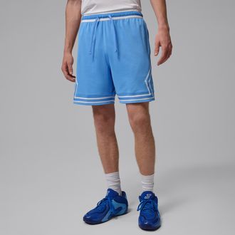 Nike Jordan Mens Jordan Sport Dri-FIT Mesh Diamond Shorts in Blue | HF9910-412