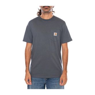 Carhartt Work in Progress Heren, Tops, Grijs, Maat: S Katoen