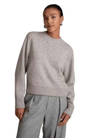 M.M.LaFleur Maura Confetti Wool Sweater in Cinder at Nordstrom, Size Xx-Large